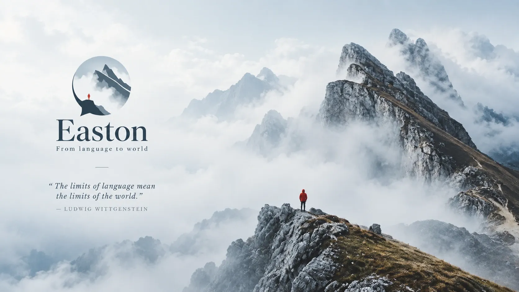 Easton · From language to world